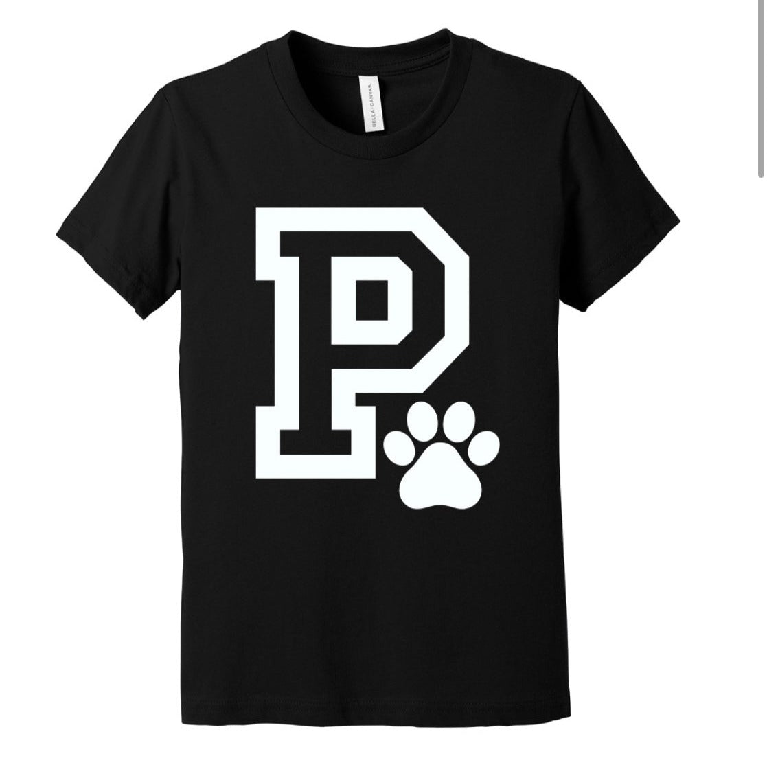Panthers Preppy Paw Youth Tee