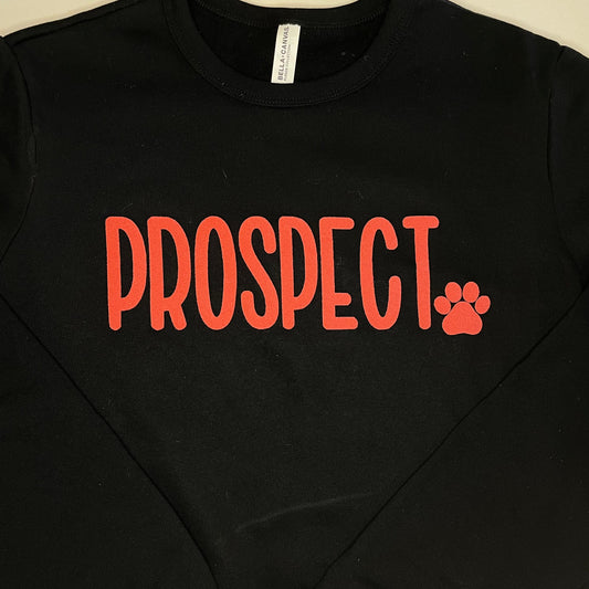 Prospect Panthers PUFF VINYL Women's FITTED Crewneck