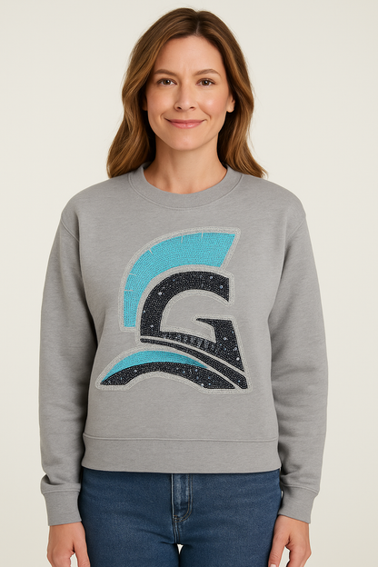 Guardians Sequin Logo Crewneck