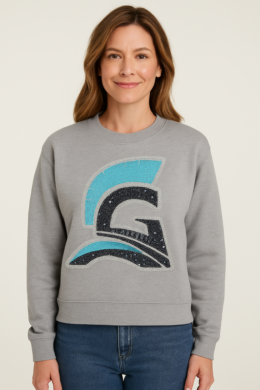 Guardians Sequin Logo Crewneck