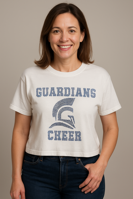 Guardians Cheer Rhinestone Tee (Youth & Adult)