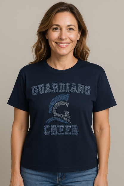Guardians Cheer Rhinestone Tee (Youth & Adult)