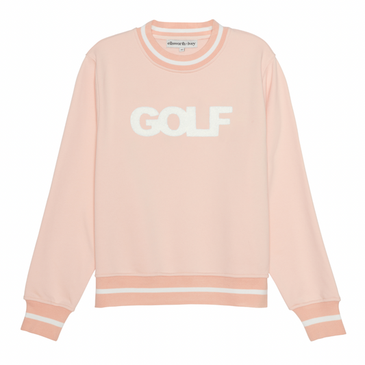 Retro Pink Women's Golf Sweatshirt