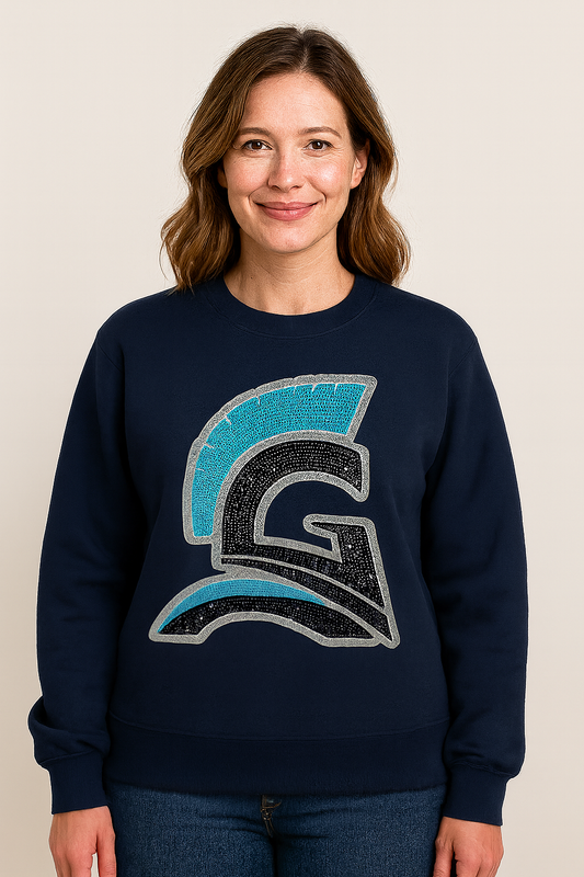 Guardians Sequin Logo Crewneck