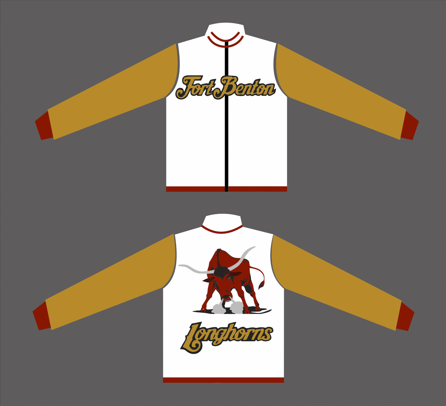 Fort Benton Longhorns Sequin Jacket