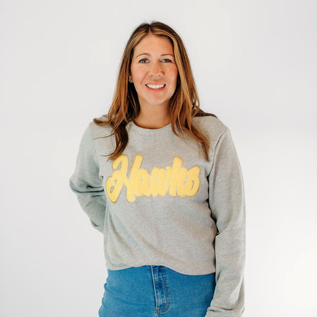 Hawks Chenille Women's Crewneck