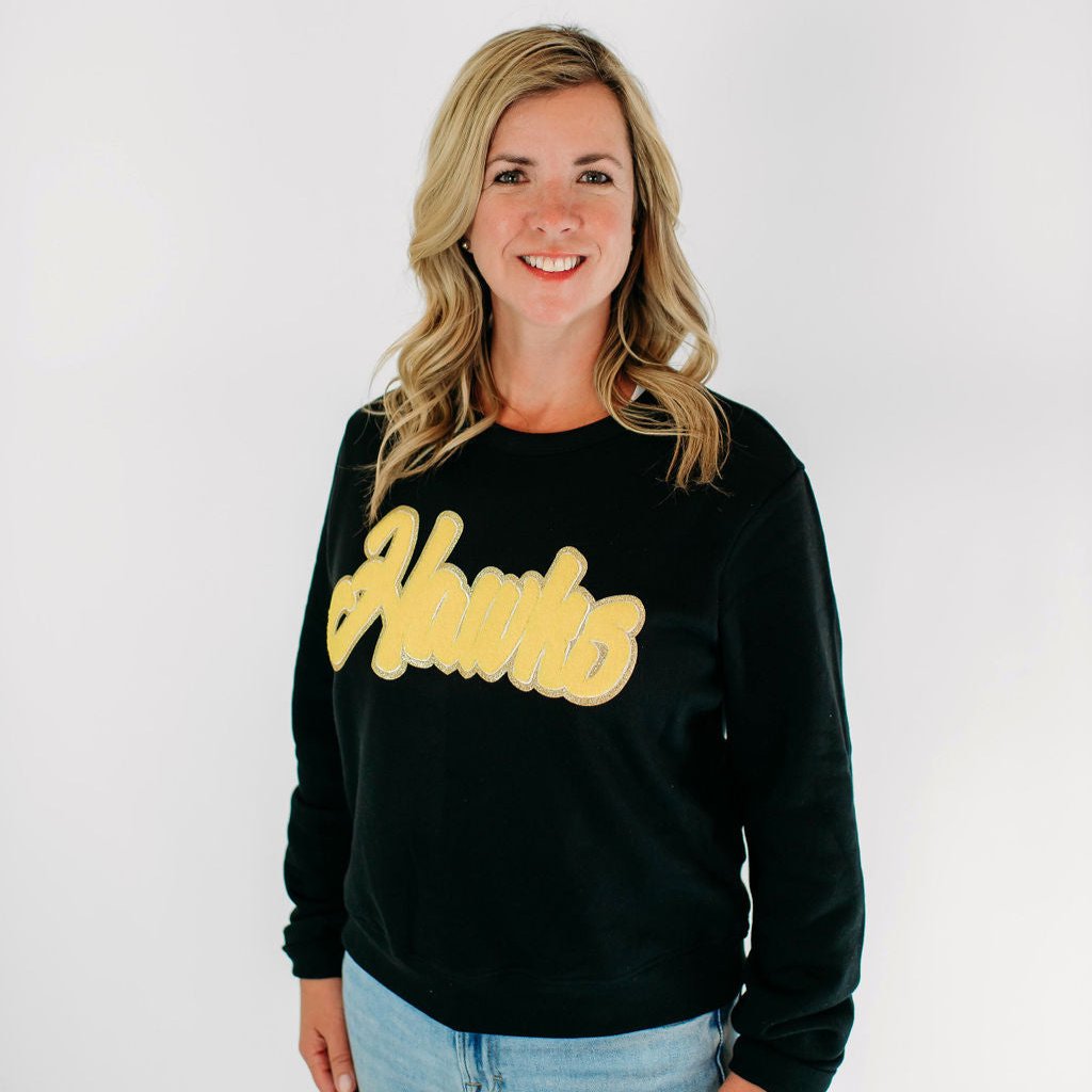 Hawks Chenille Women's Crewneck