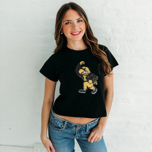 Herky Sequin Adult Tee