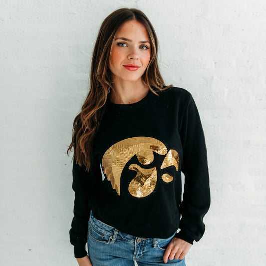 Tigerhawk Sequin Women's Crewneck