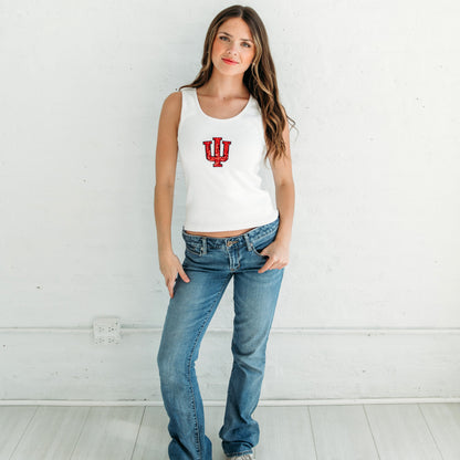 Trident Sequin Ribbed Tank