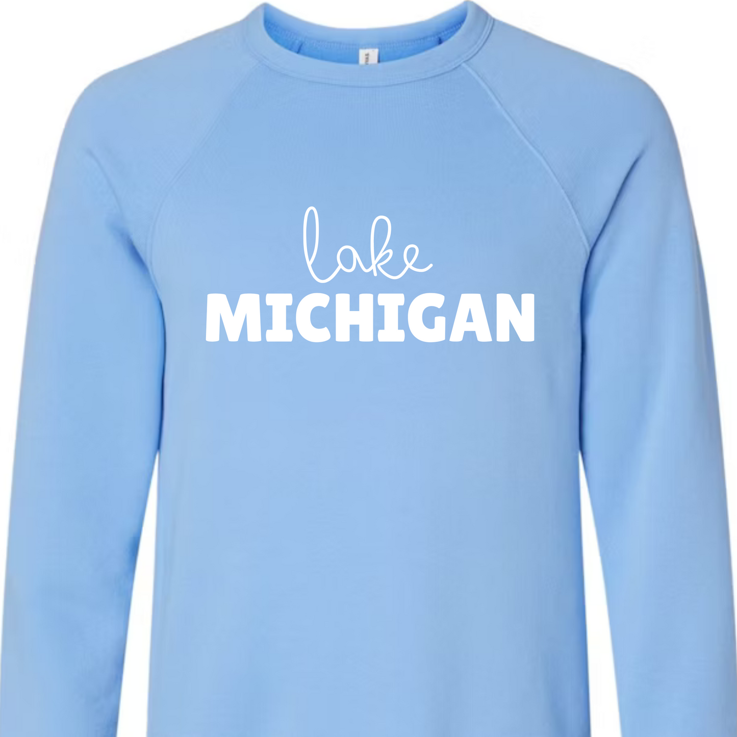 Personalized Lake Michigan Women's Crewneck